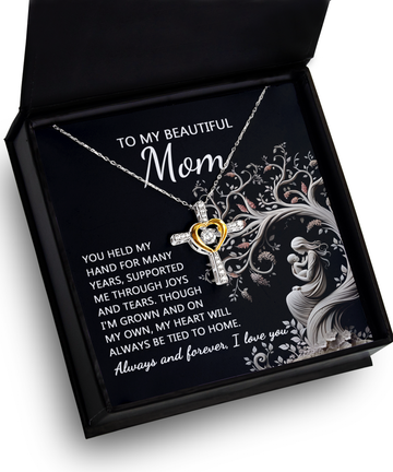 Mom 'On My Own' Cross Dancing Necklace