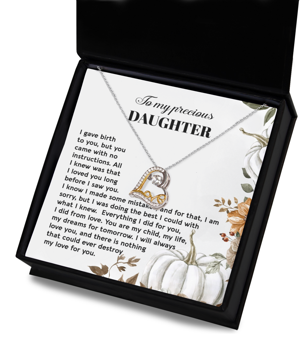 Daughter 'Did From Love' Love Dancing Necklace