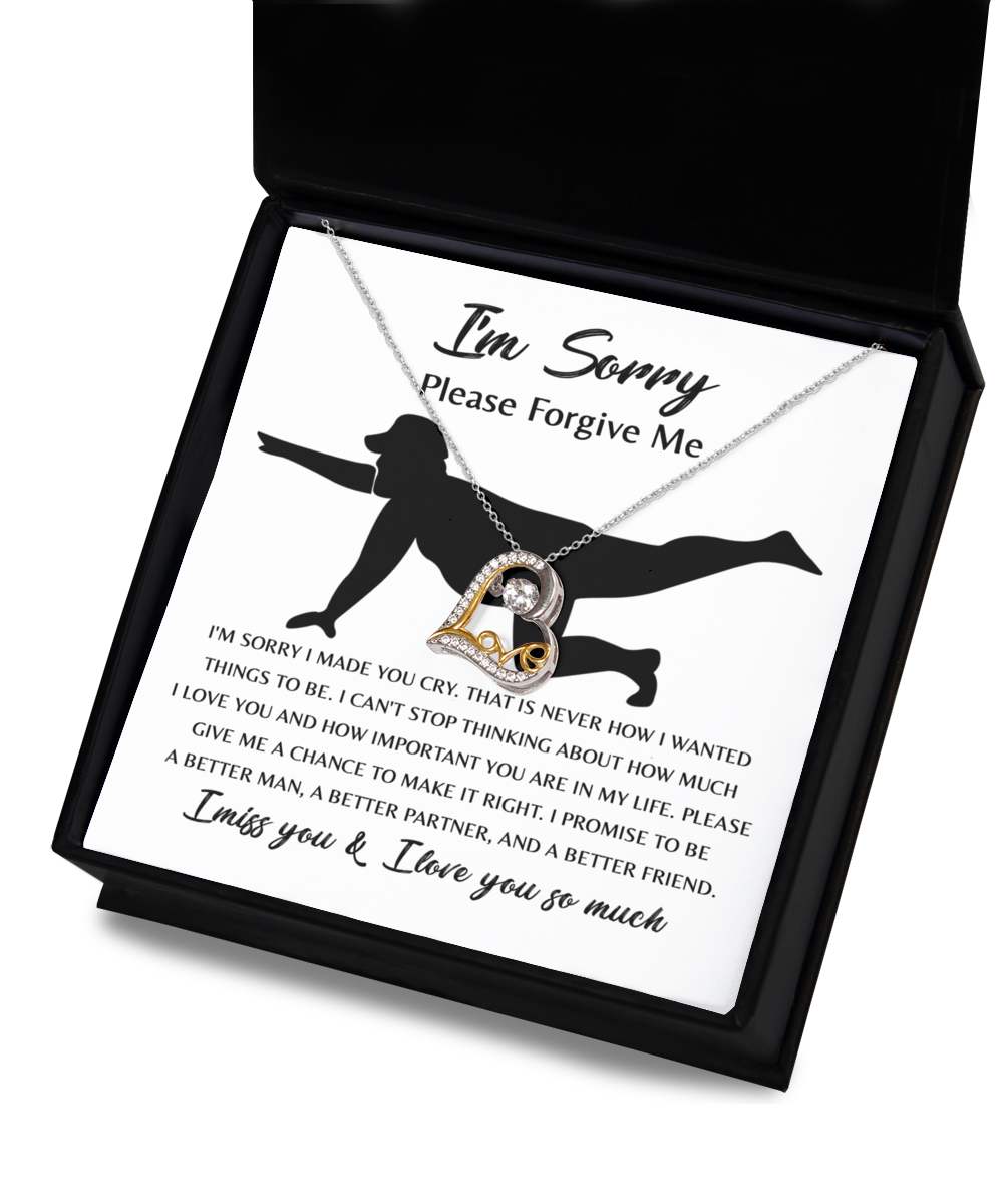 Sorry 'Things To Be'  Love Dancing Necklace